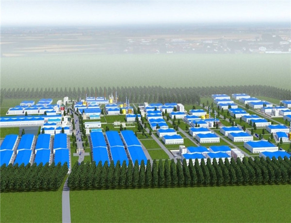 應用節能環保的中頻電爐建成百億元鋼鐵產業鏈